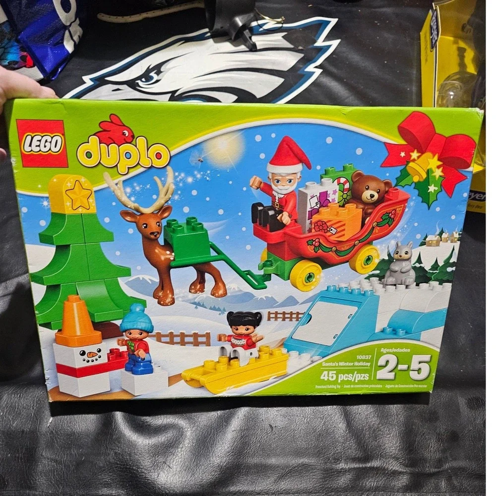 NIB Lego Duplo 10837 Santa's Winter Holiday Building Set New